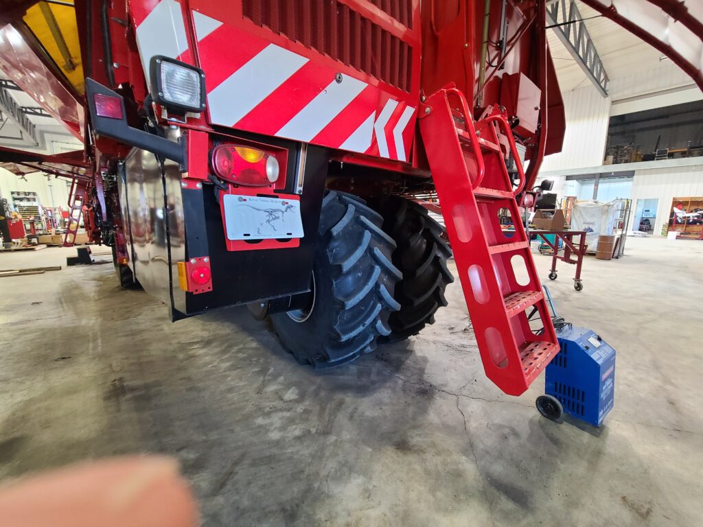 Grimme Tectron Row Self Propelled Harvester On Tracks