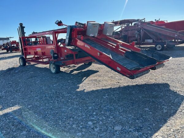 2015 Logan Collect Pro 48in Belted Chain Conveyor with 2 Belted Stingers