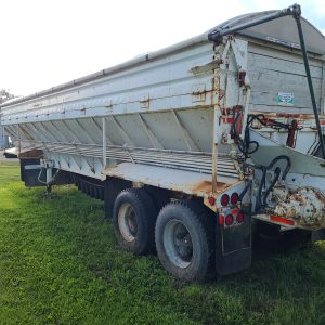 36ft Loadmaster Live Bottom Trailer / Chain & Flaps