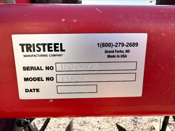 2017 Logan Yield Pro Water Dammer 6 Row 36/34 in - Image 2