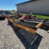 36in X 12ft Double L Belted Chain Stinger with Dirt Stars at Hopper - Image 3