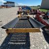 36in X 12ft Double L Belted Chain Stinger with Dirt Stars at Hopper - Image 2