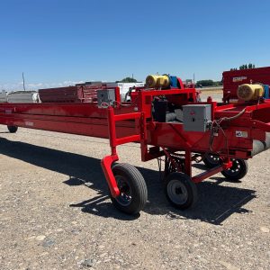 36/42in X 85ft Reconditioned Spudnik Telescopic Conveyor with V-Guide Belts