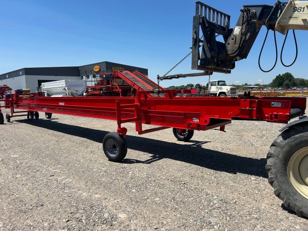 36/42in X 85ft Reconditioned Spudnik Telescopic Conveyor with V-Guide Belts - Image 4