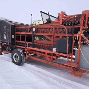 60in MIlestone Double Deck Seed Cutter / Loaded / Single Phase