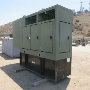 125KW Onan Diesel Generator Skid Mounted Generator / Only 204Hours
