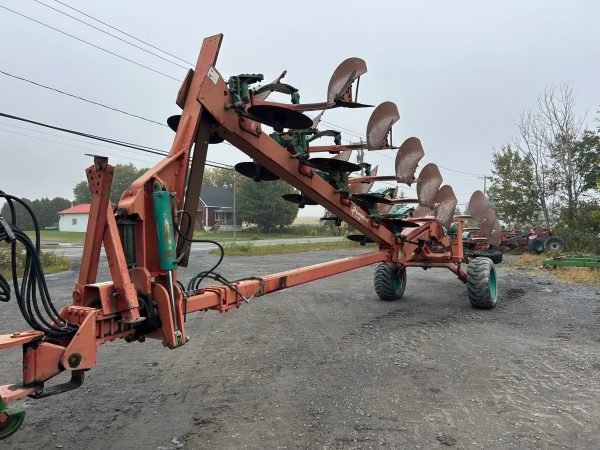 Kverneland PX100-8 Roll Over Plow with Coulters - Image 7