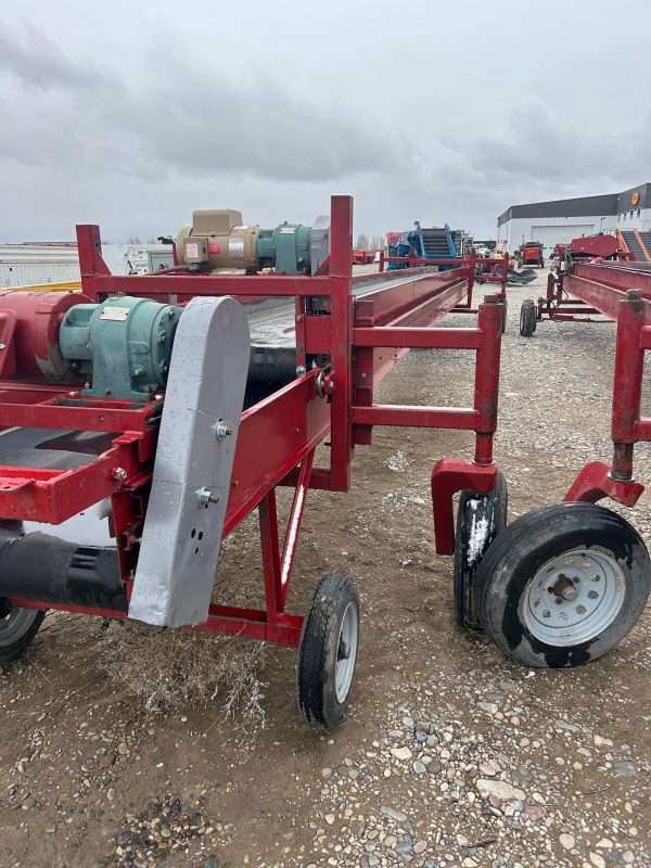 30/36in X 85ft Spudnik Telescopic Conveyor / 220 Volts Single Phase