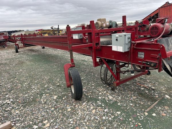 30/36in X 85ft Spudnik Telescopic Conveyor / 220 Volts Single Phase