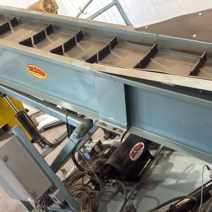 Tristeel Mfg Twin Station Tote Bag Bin Filling Machine / Light Usage