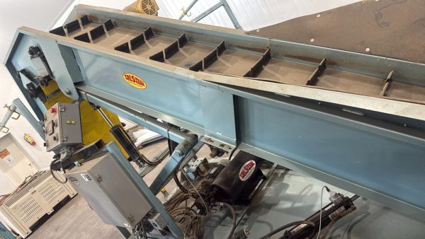 Tristeel Mfg Twin Station Tote Bag Bin Filling Machine / Light Usage