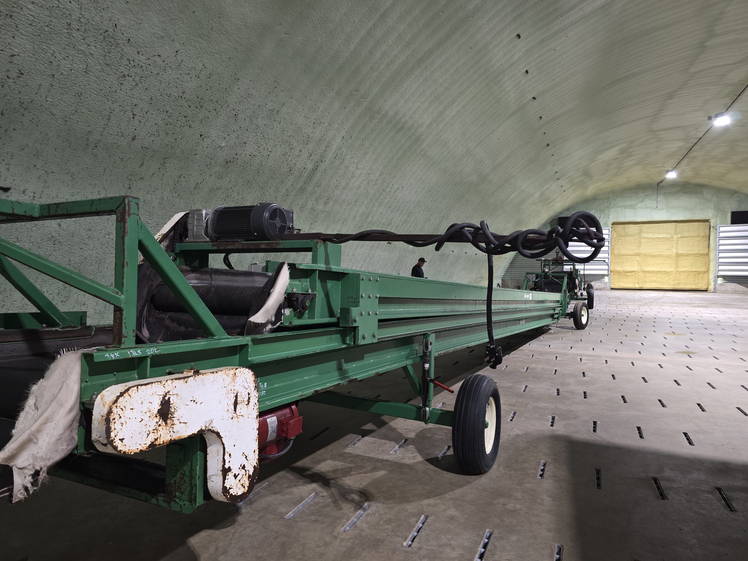36in X 75ft Bauman Telescopic Conveyor / Single Phase - Image 5