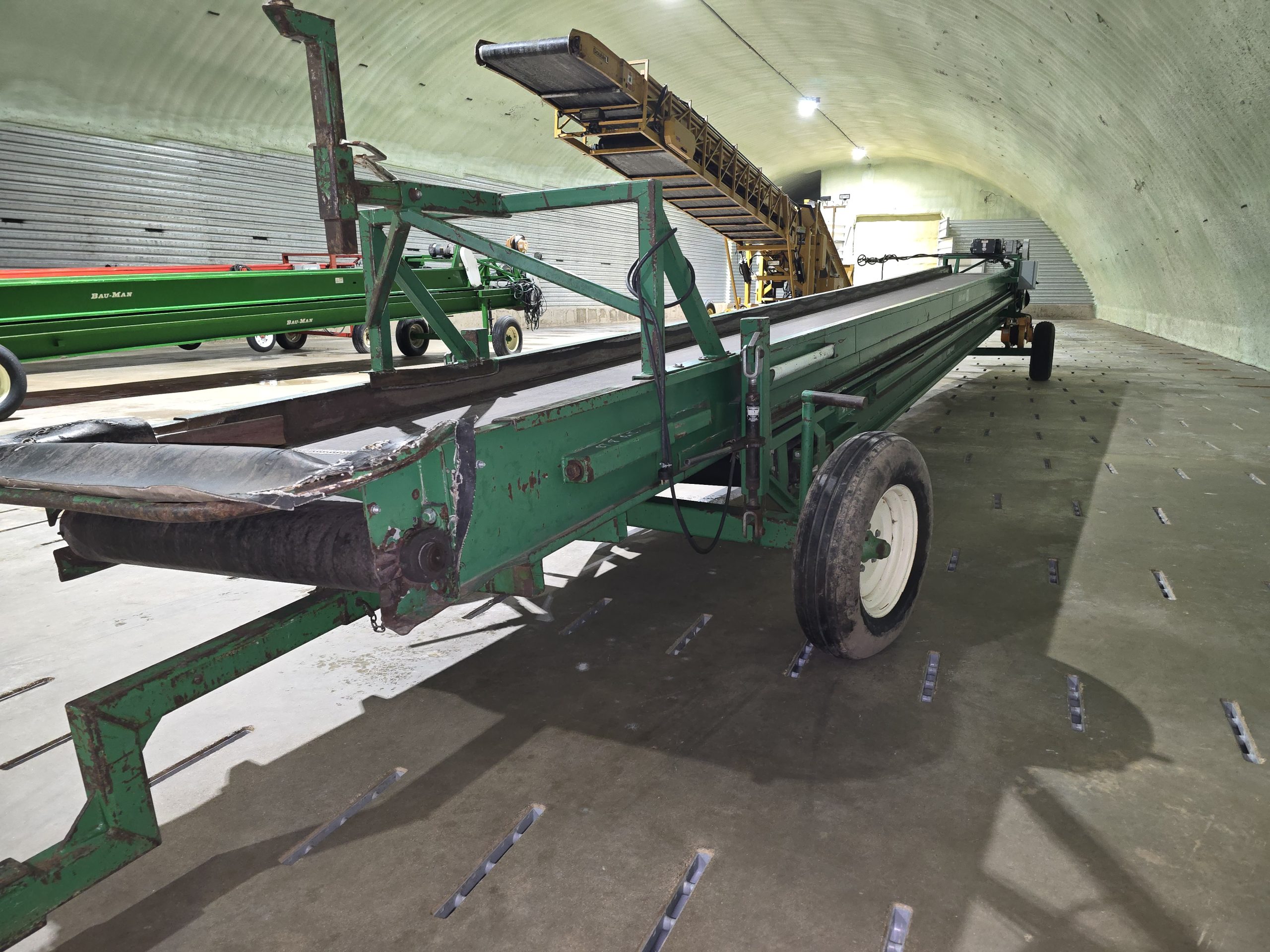36in X 75ft Bauman Telescopic Conveyor / Single Phase - Image 3