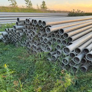 8,000ft X 6in Aluminum Irrigation Pipe