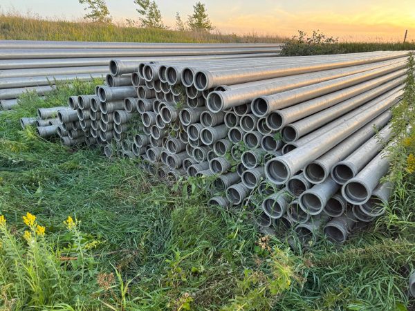 8,000ft X 6in Aluminum Irrigation Pipe
