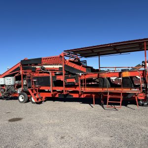 84in Milestone Dirt Eleminator Sizer with Clodhopper Roller / Loaded